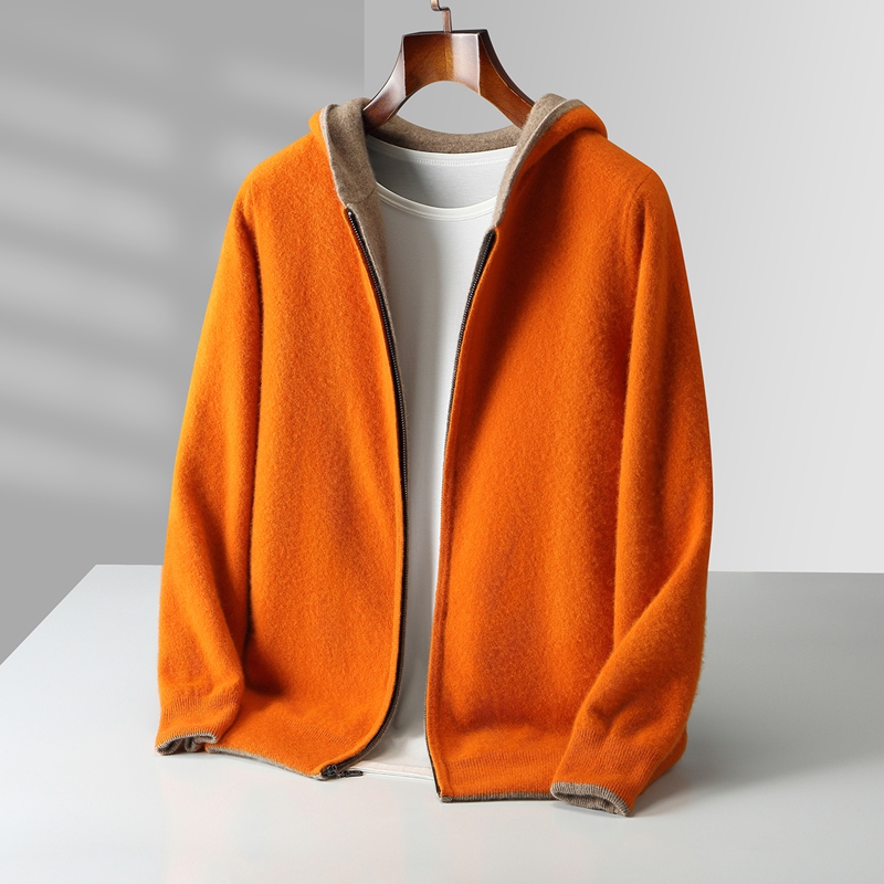 Wool Coat Peacoat - Herbst Und Winter Neue männer Doppelseitige
