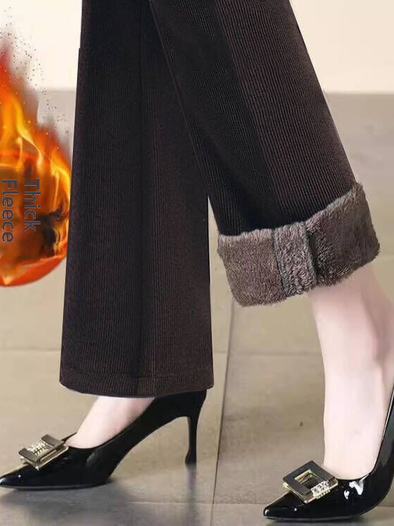 Corduroy Pant Warm - Dicke, mit Fleece gefütterte Cordhose mit