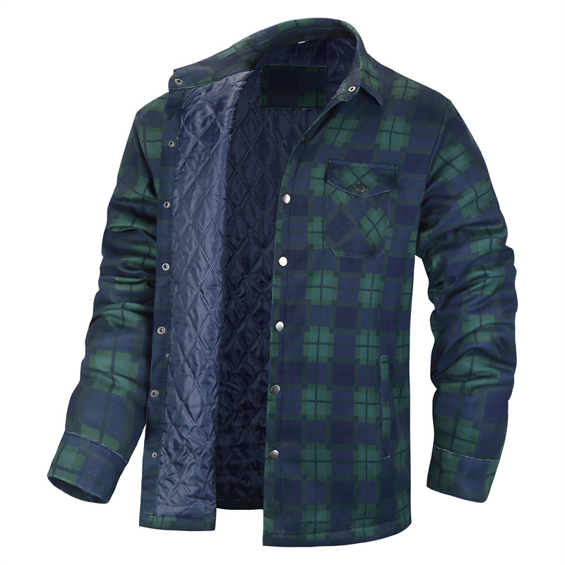 Winter karierte hemden für män – Flannel Shirt Lined Bewertung und Preis