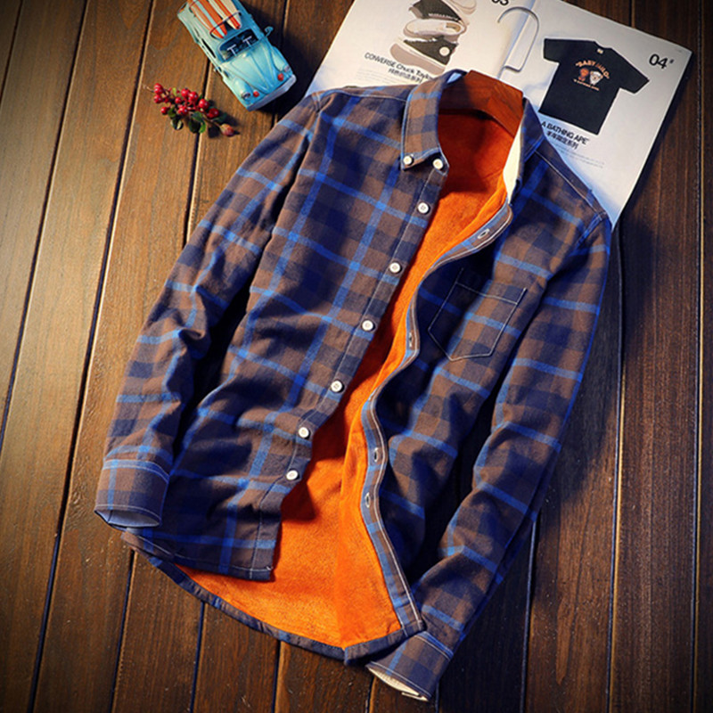 Camisa Masculina Männer Plaid  – Flannel Shirt Lined Bewertung und Preis