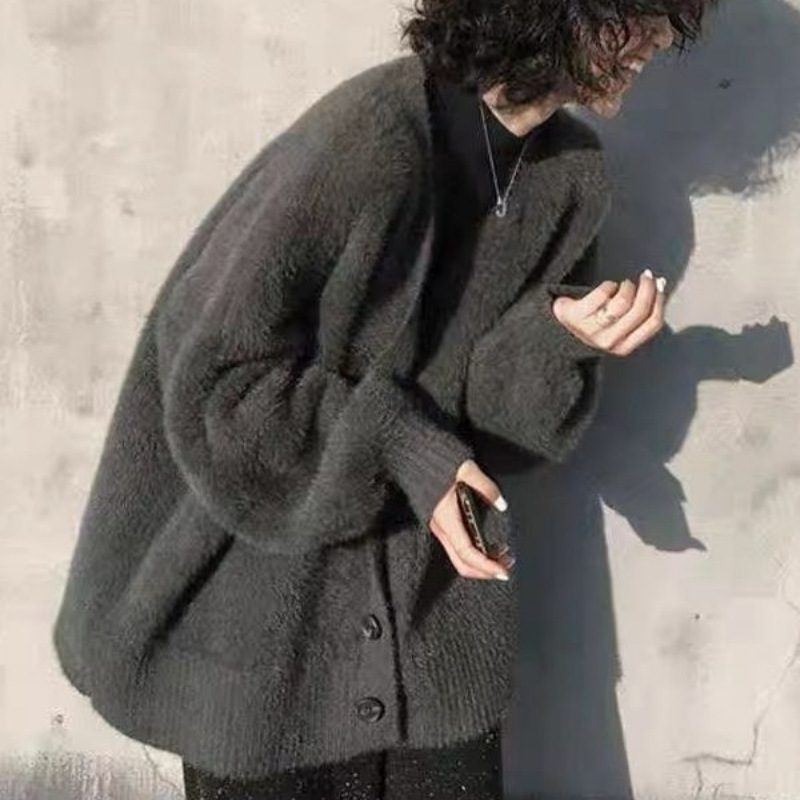 Imitation Nerz-Fleece Pullover – Wool Coat Peacoat Bewertung und Preis